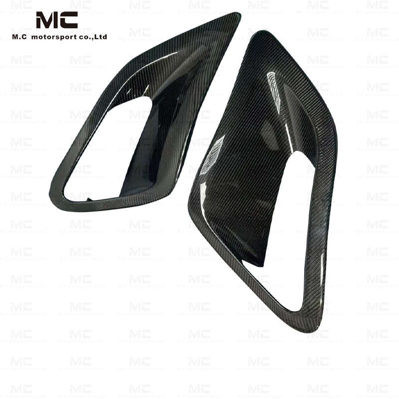 For Porsche 911 997 Carbon Fiber Rear Side Vent Trim 2005-2011