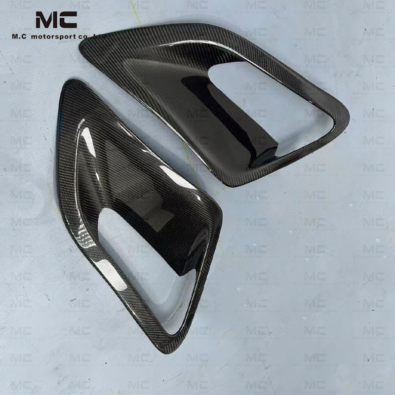 For Porsche 911 997 Carbon Fiber Rear Side Vent Trim 2005-2011