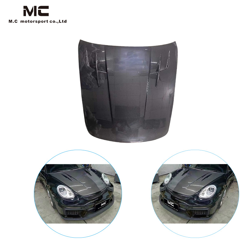 For Porsche 911 997 Carbon Fiber Engine Hood 2005-2011