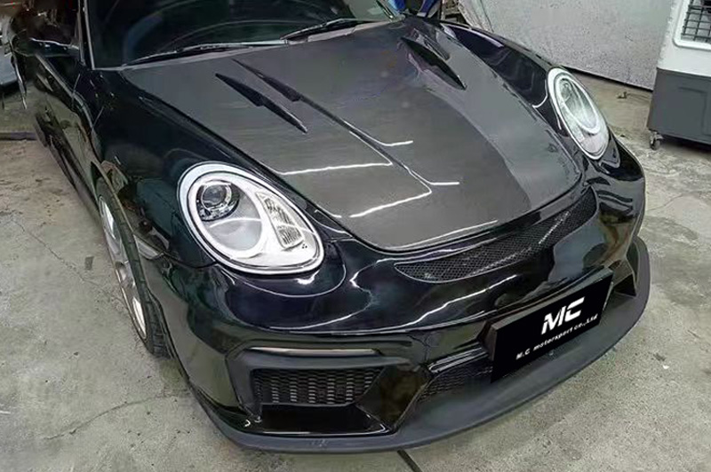 For Porsche 911 997 Carbon Fiber Engine Hood 2005-2011