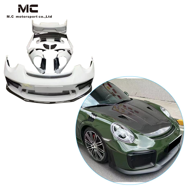 For Porsche 911 997 Half Carbon Fiber Body Kit 2005-2011