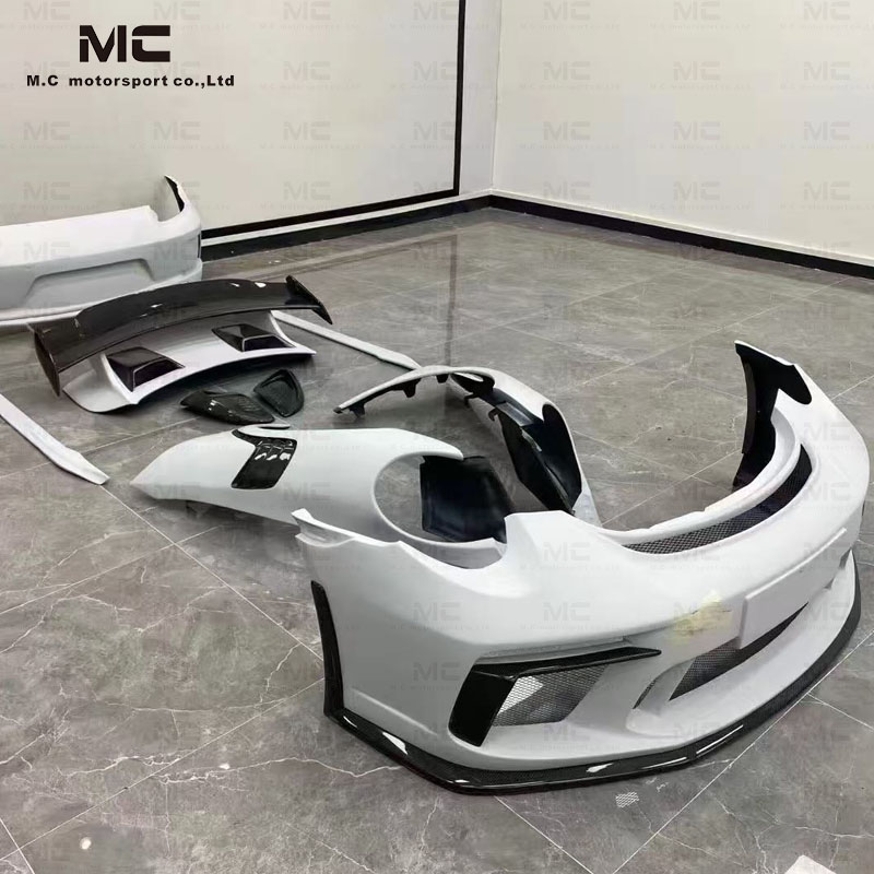For Porsche 911 997 Half Carbon Fiber Body Kit 2005-2011