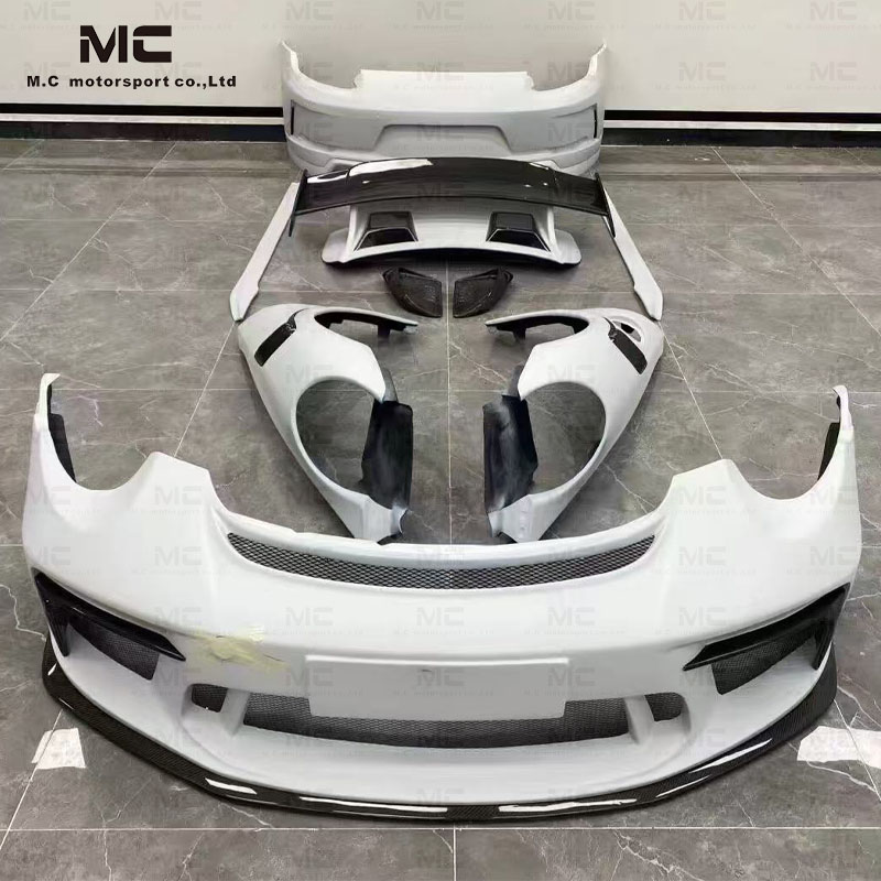 For Porsche 911 997 Half Carbon Fiber Body Kit 2005-2011