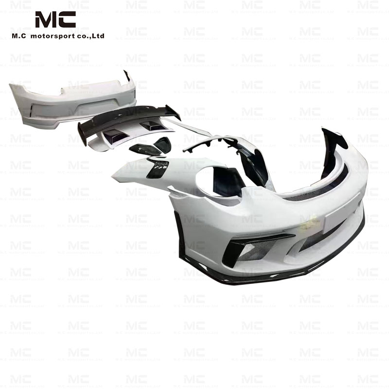 For Porsche 911 997 Half Carbon Fiber Body Kit 2005-2011