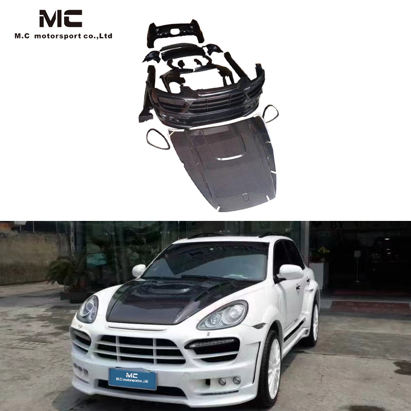 For Porsche 955 957 Upgrade to the 958.1 Complete Set of Large Body Wrap-up Package 2002-2010 