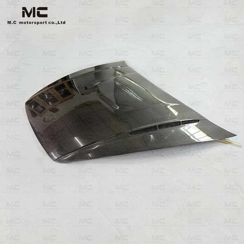 For Porsche Cayenne 958.1 HM Style Carbon Fiber Front Engine Hood 2012-2018