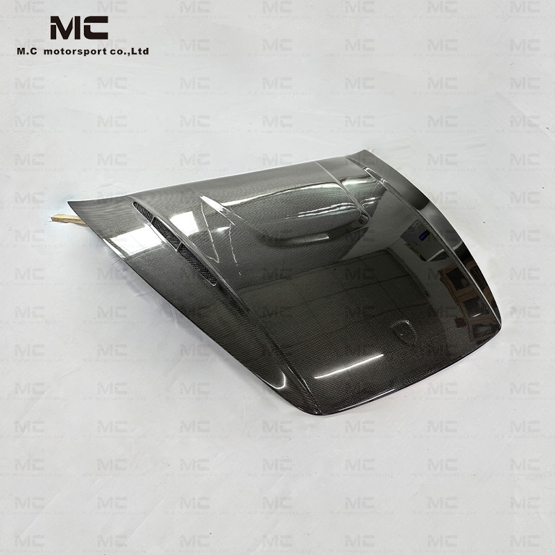 For Porsche Cayenne 958.1 HM Style Carbon Fiber Front Engine Hood 2012-2018