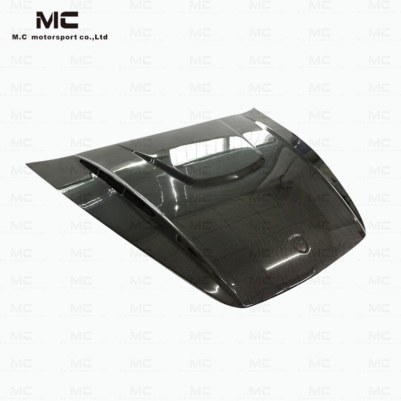 For Porsche Cayenne 958.1 HM Style Carbon Fiber Front Engine Hood 2012-2018