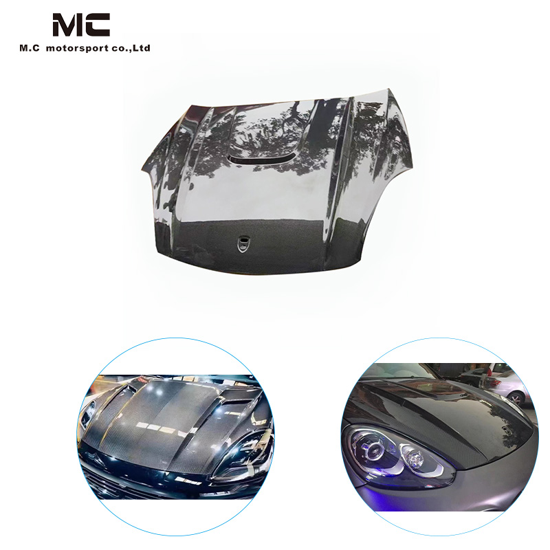 For Porsche Cayenne 958.2 Carbon Fiber Engine Hood 2012-2018