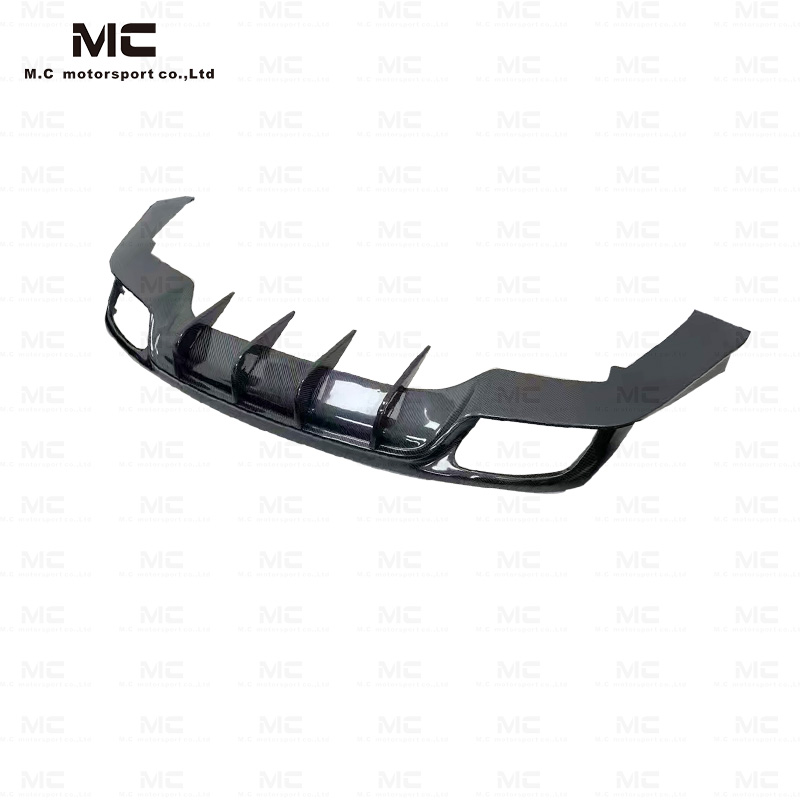 For Porsche Panamera 971 Blade Style Carbon Fiber Rear Diffuser 2017-2023