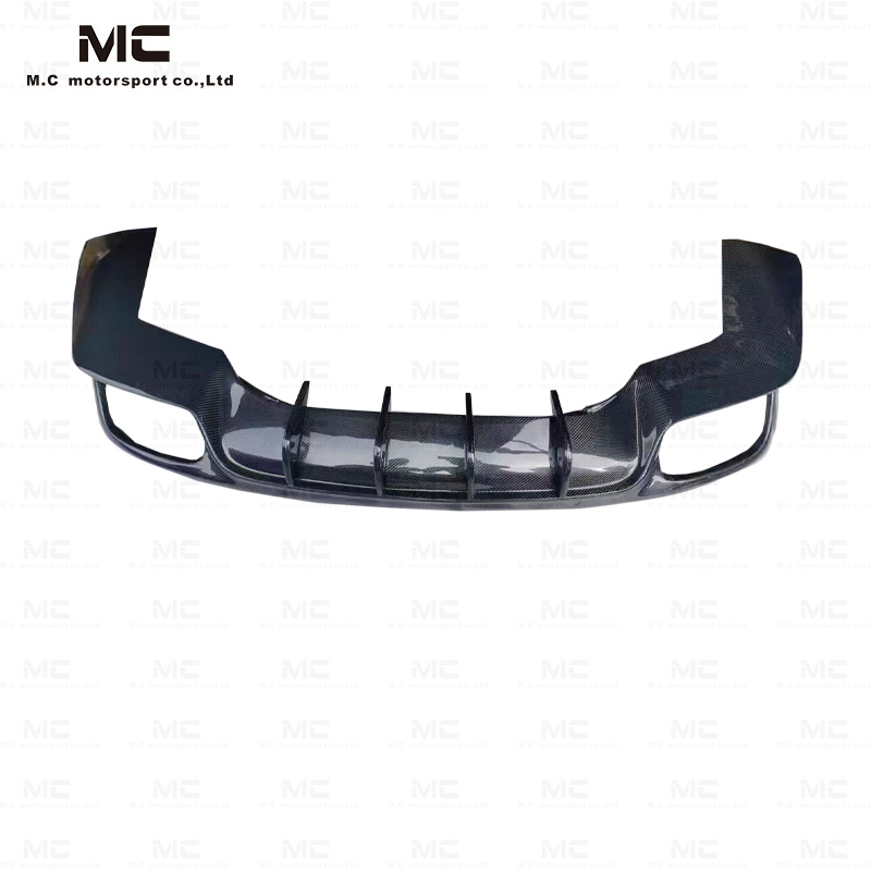 For Porsche Panamera 971 Blade Style Carbon Fiber Rear Diffuser 2017-2023