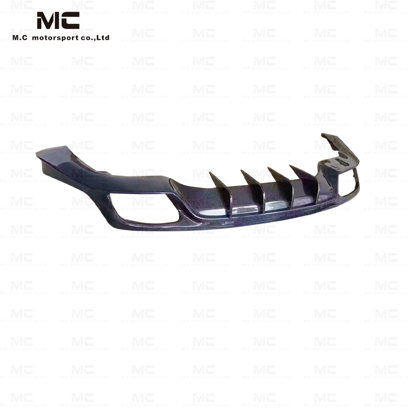 For Porsche Panamera 971 Blade Style Carbon Fiber Rear Diffuser 2017-2023