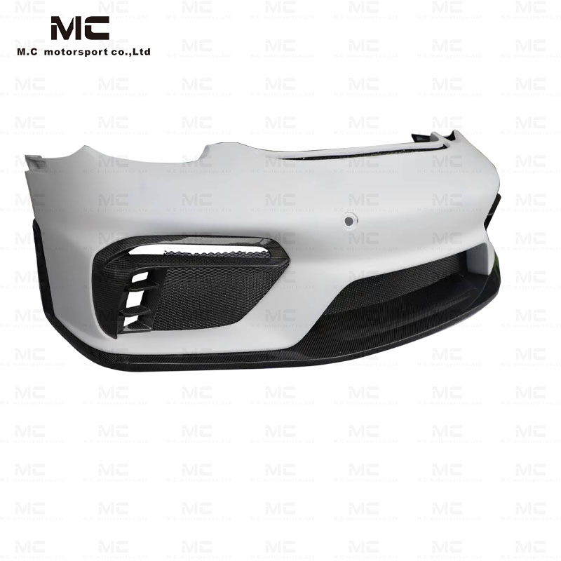 For Porsche 987 Half Carbon Fiber 718 GT4 Style Body Kit 2005-2008