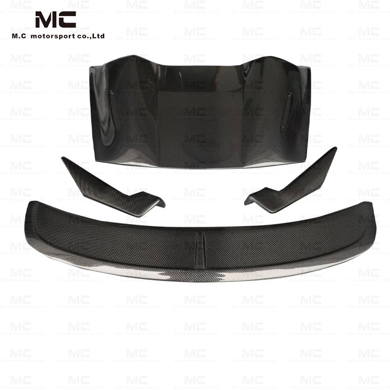 For Porsche 987 Humpback Style Carbon Fiber Rear Spoiler 2005-2008