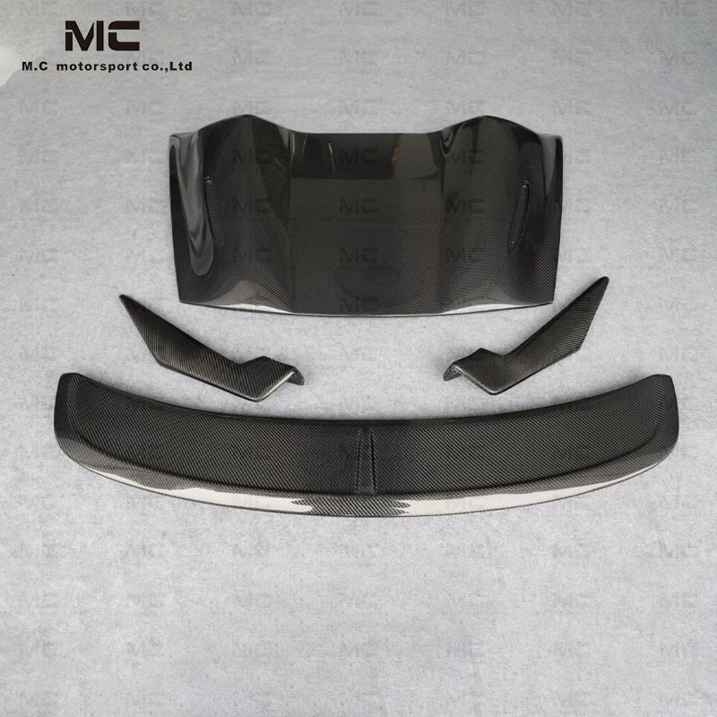 For Porsche 987 Humpback Style Carbon Fiber Rear Spoiler 2005-2008