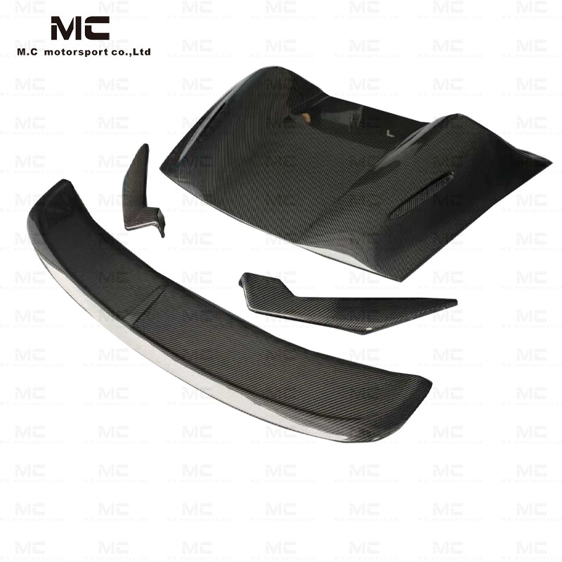 For Porsche 987 Humpback Style Carbon Fiber Rear Spoiler 2005-2008