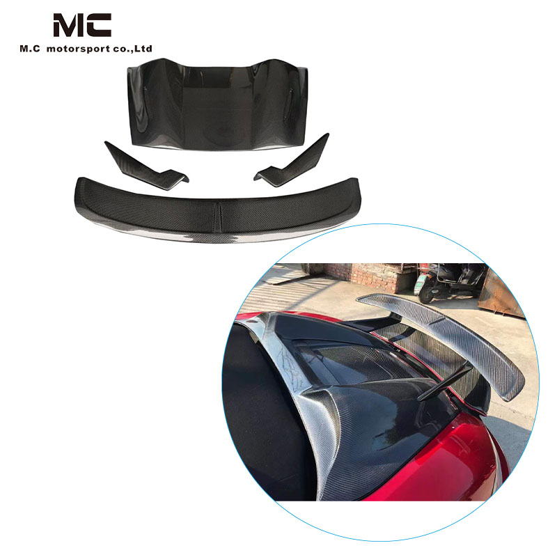 For Porsche 987 Humpback Style Carbon Fiber Rear Spoiler 2005-2008