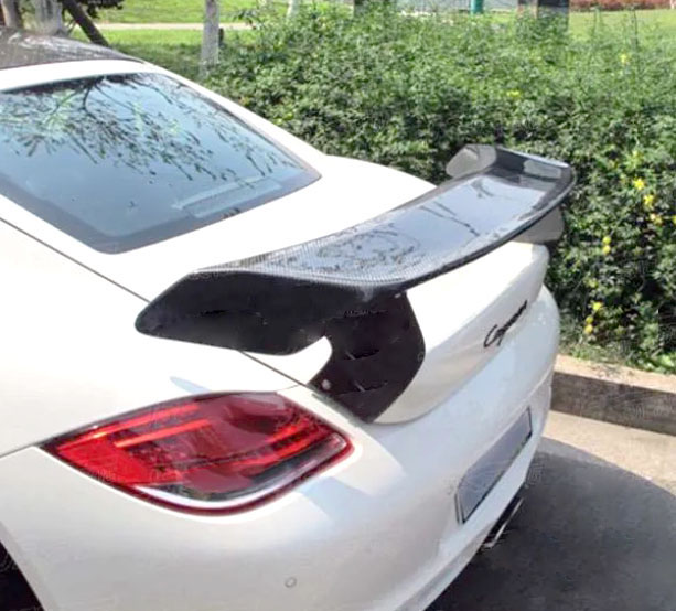 For Porsche 987 Carbon Fiber Rear Spoiler 2005-2015