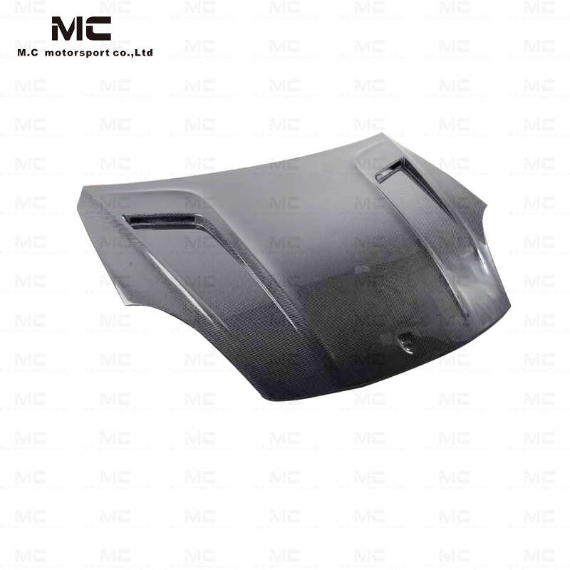 For Porsche Cayenne TKT Style Dry Carbon Fiber Engine Hood 2018-2023