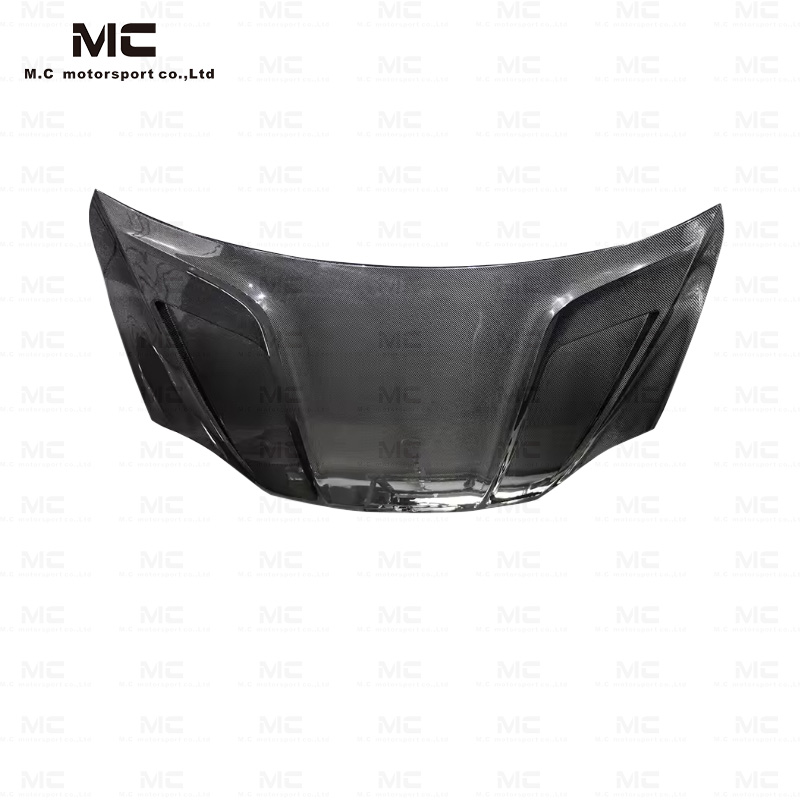 For Porsche Cayenne TKT Style Dry Carbon Fiber Engine Hood 2018-2023