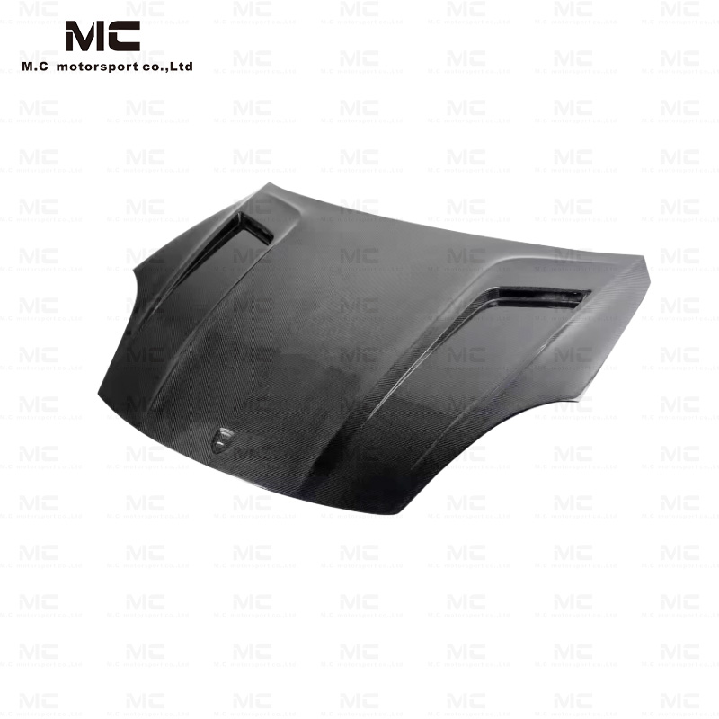 For Porsche Cayenne TKT Style Dry Carbon Fiber Engine Hood 2018-2023