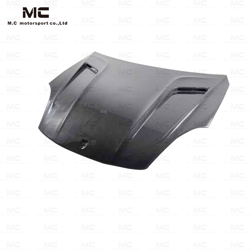 For Porsche Cayenne TKT Style Dry Carbon Fiber Engine Hood 2018-2023