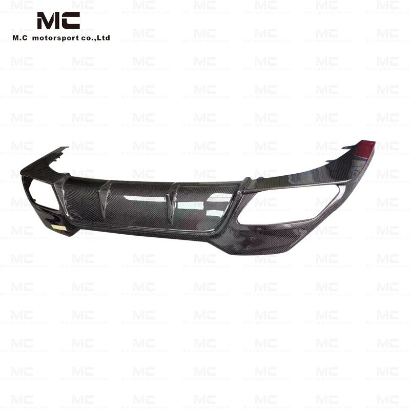 For BMW 8 Series G14 G15 Carbon Fiber Body Kit 3D Style Rear Bumper Diffuser Rear Diffuser 2020+