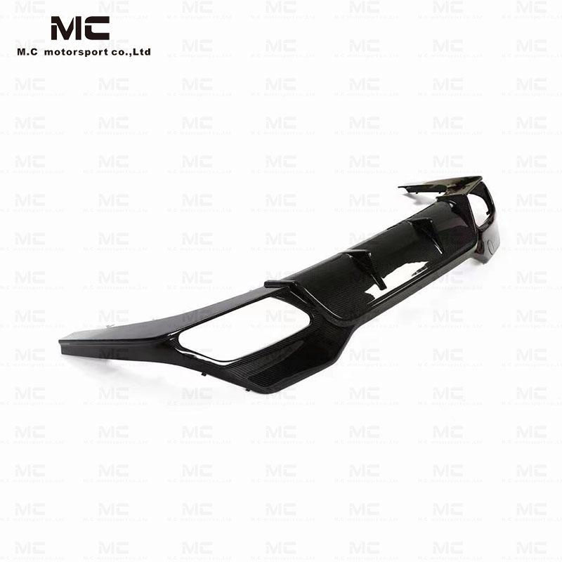 For BMW 8 Series G14 G15 Carbon Fiber Body Kit 3D Style Rear Bumper Diffuser Rear Diffuser 2020+