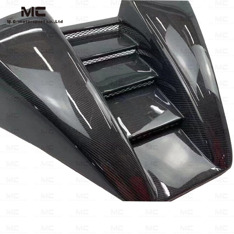 For Mclaren 540c 570s 570gt Novitec Style Carbon Fiber Rear Exhaust Penal Vent 2017-2019