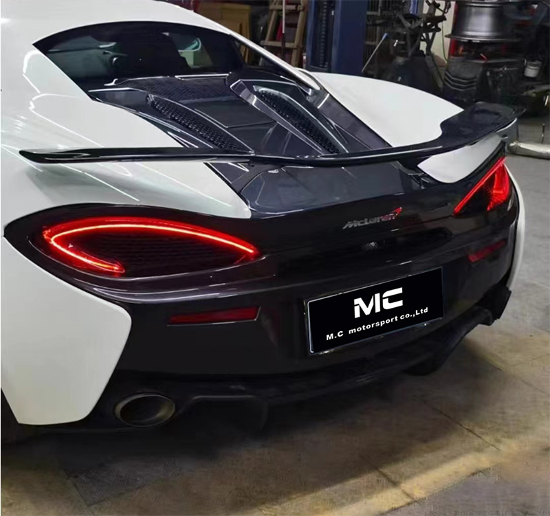 For Mclaren 540C 570S N Style Carbon Fiber Rear Spoiler 2015-2019