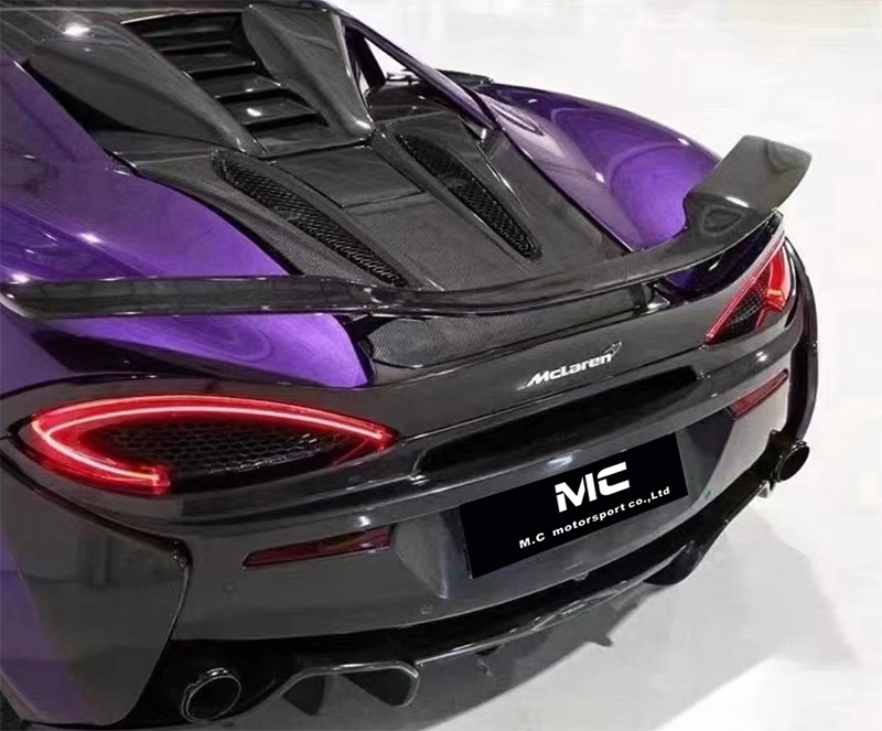 For Mclaren 540C 570S N Style Carbon Fiber Rear Spoiler 2015-2019