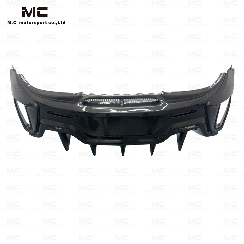 For McLaren 540C 570S Carbon Fiber Rear Bumper 2015-2018