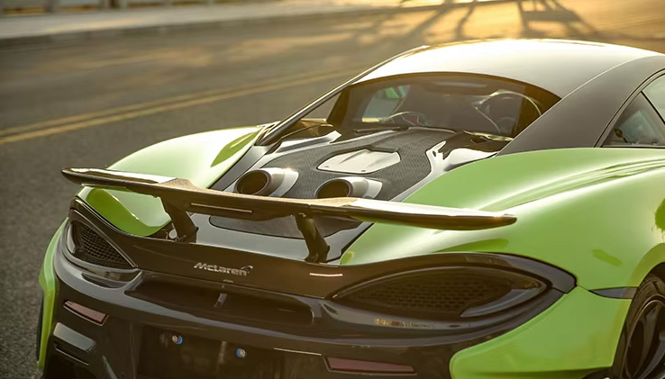 For McLaren 540C 570S Carbon Fiber Engine Cover 2015-2018