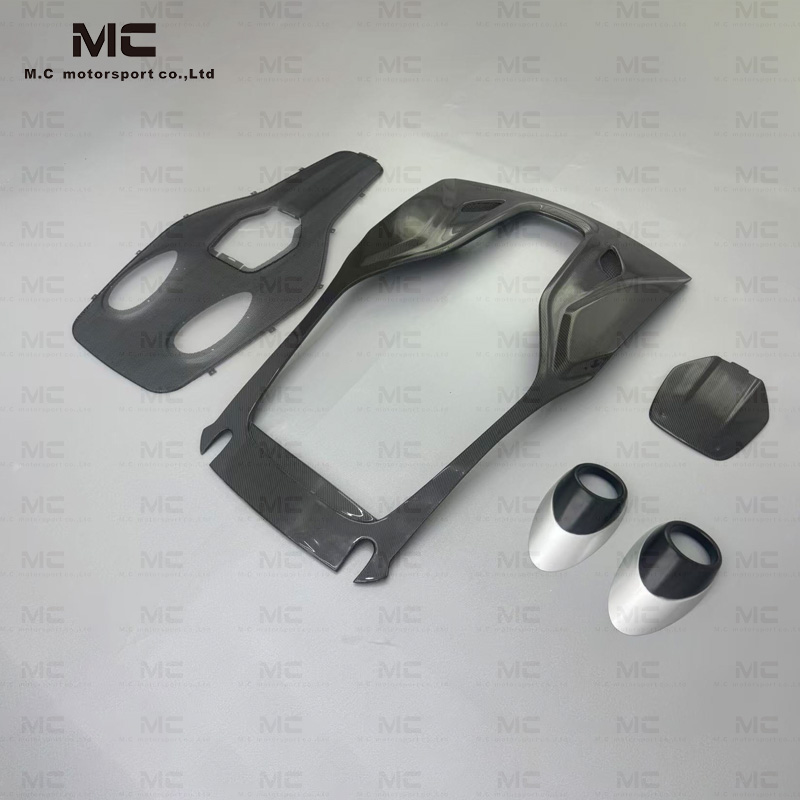 For McLaren 540C 570S Carbon Fiber Engine Cover 2015-2018