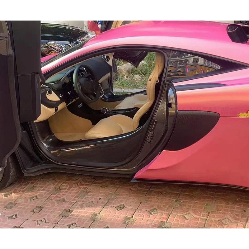 For McLaren 540C 570S 600LT Carbon Fiber Side Step Door Sill 2015-2018