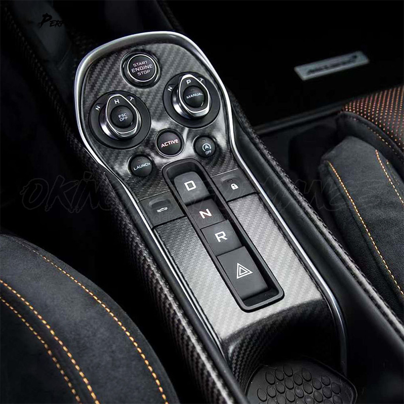 For McLaren 540C 570S 600LT Carbon Fiber Interior Trims 2015-2018