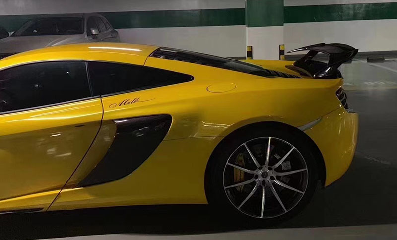 For McLaren 650S DMC Carbon Fiber Spoiler 2013-2018