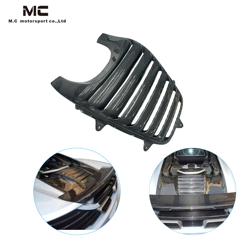 For McLaren 650S Dry Carbon Fiber Rear Exhaust Panel vent 2014-2017