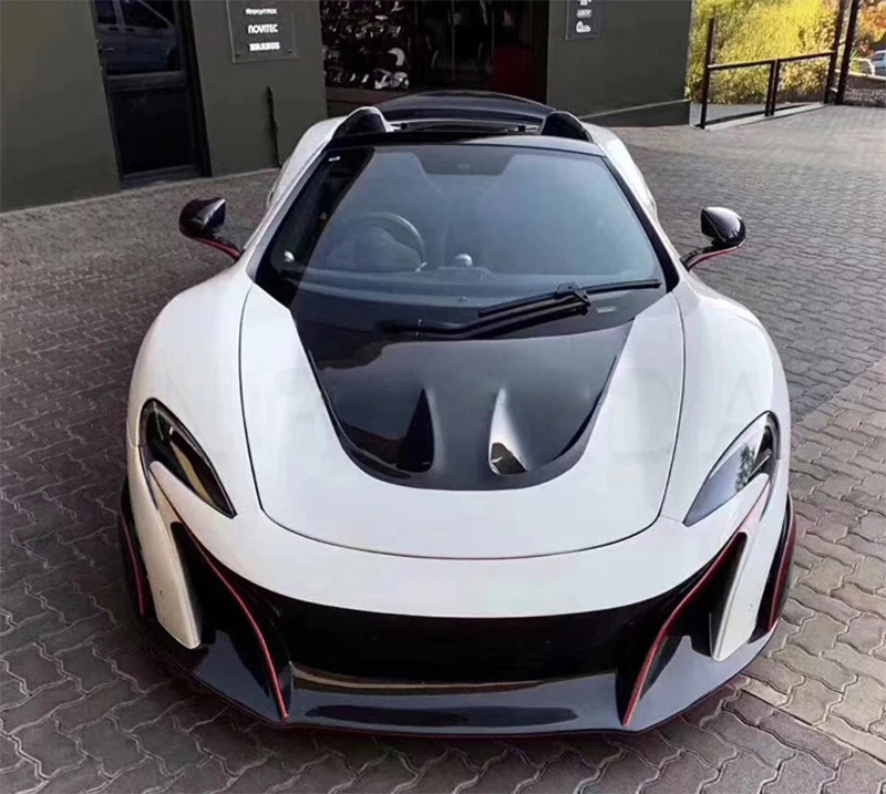For McLaren 650S Carbon Fiber Hood 2013-2018