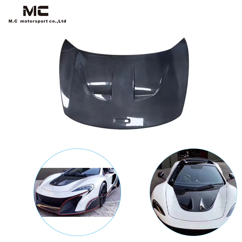 For McLaren 650S Carbon Fiber Hood 2013-2018