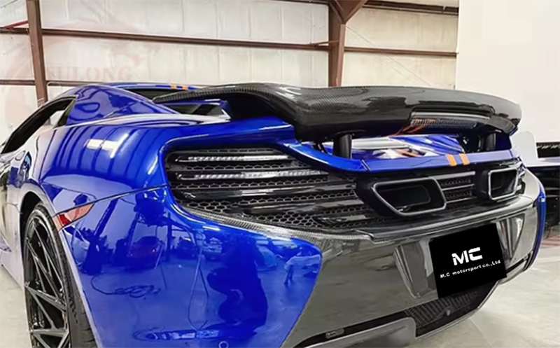 For McLaren 650S Carbon Fiber Spoiler 2014-2017