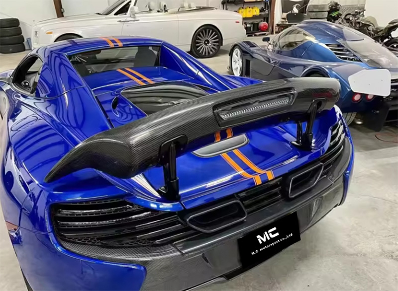For McLaren 650S Carbon Fiber Spoiler 2014-2017