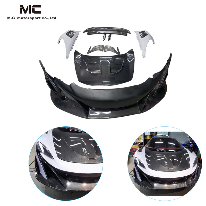 For McLaren 675 Half Carbon Fiber Body Kits 2014-2020