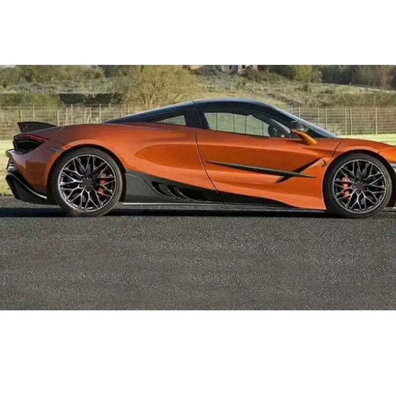For McLaren 720S TOP Carbon Fiber Side Skirts 2017-2021
