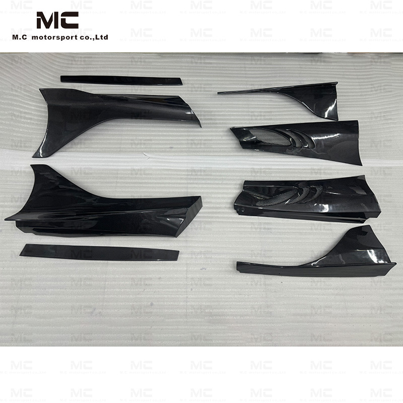 For McLaren 720S TOP Carbon Fiber Side Skirts 2017-2021