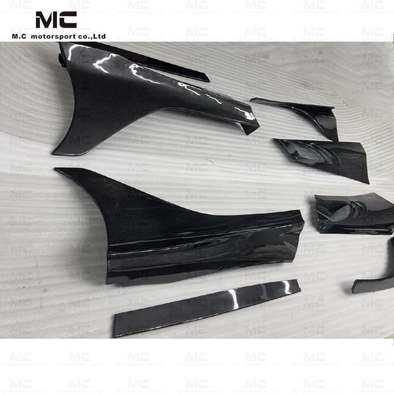 For McLaren 720S TOP Carbon Fiber Side Skirts 2017-2021