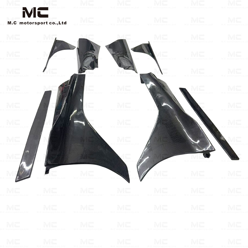 For McLaren 720S TOP Carbon Fiber Side Skirts 2017-2021