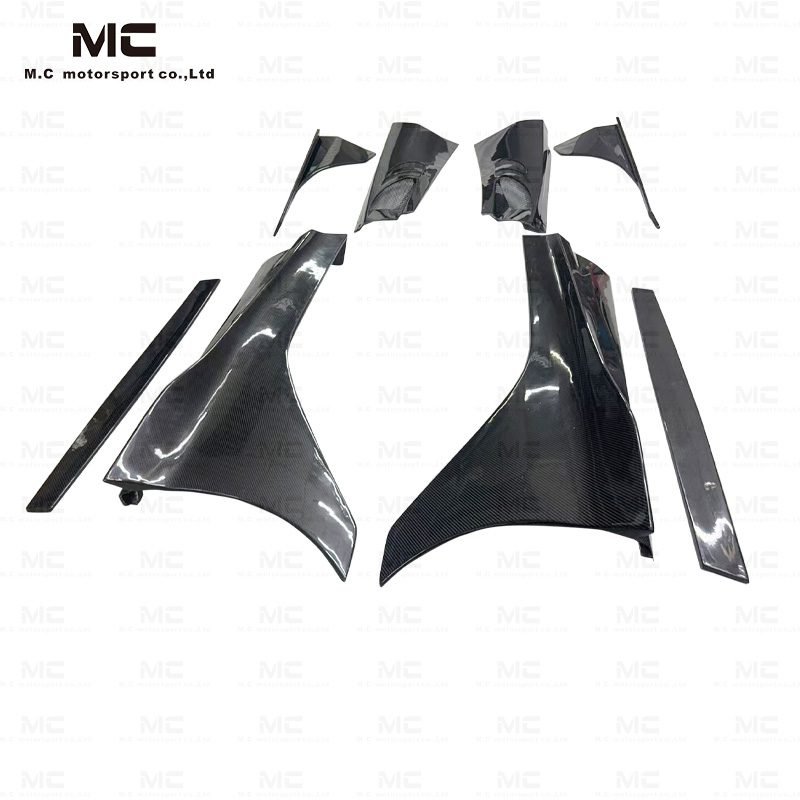 For McLaren 720S TOP Carbon Fiber Side Skirts 2017-2021