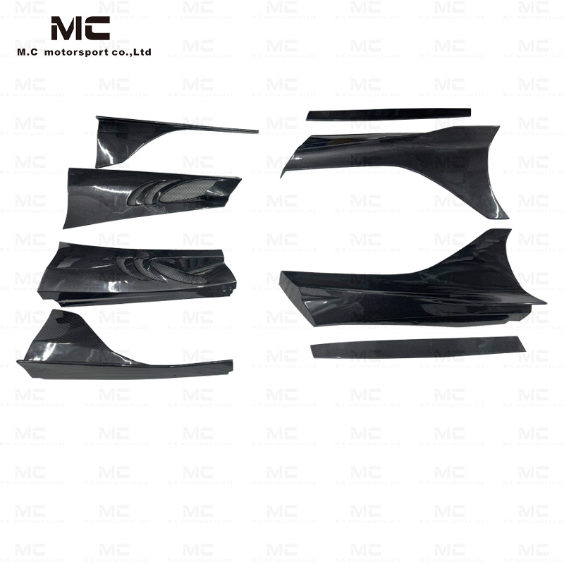 For McLaren 720S TOP Carbon Fiber Side Skirts 2017-2021