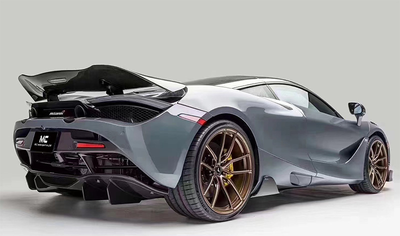 For McLaren 720S V Carbon Fiber Side Skirts 2017-2021